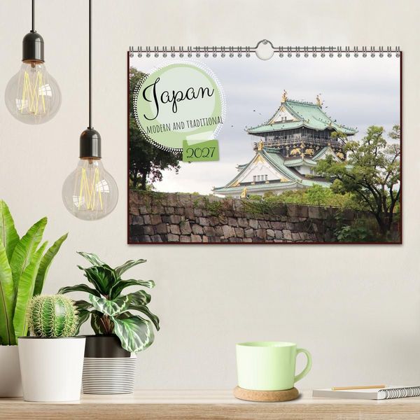 Produktbild: Japan - modern and traditional (Wall Calendar 2027 DIN A4 landscape), CALVENDO 12 Month Wall Calendar