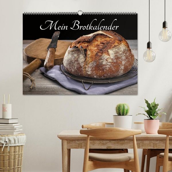 Produktbild: Mein Brotkalender (Wandkalender 2027 DIN A2 quer), CALVENDO Monatskalender