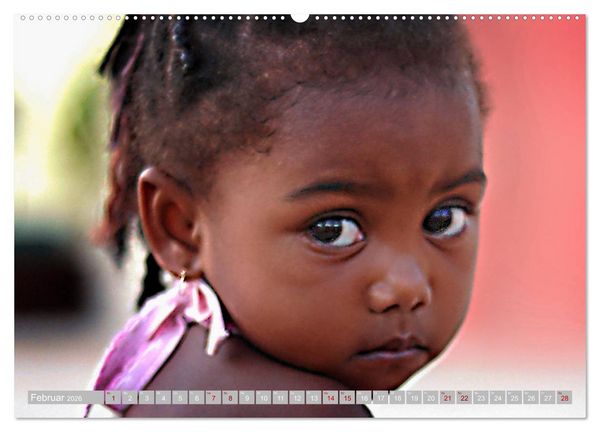 Produktbild: Kinderaugen aus Afrika (Wandkalender 2026 DIN A2 quer), CALVENDO Monatskalender