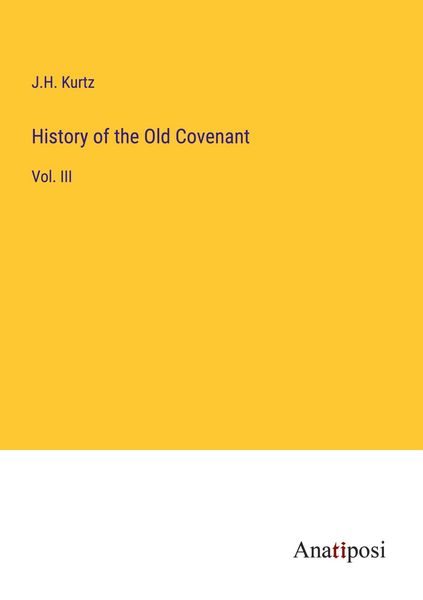 Produktbild: History of the Old Covenant