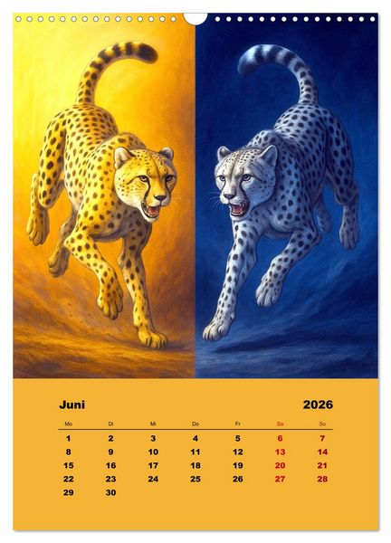 Produktbild: Spiegelwildnis (Wandkalender 2026 DIN A3 hoch), CALVENDO Monatskalender