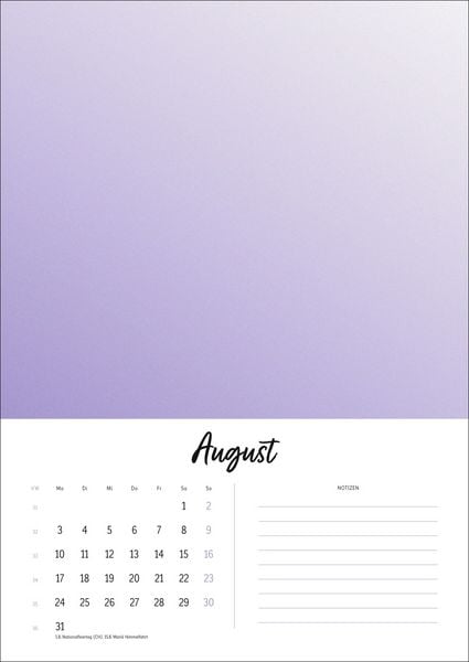 Produktbild: Kreativkalender Design A4 2026