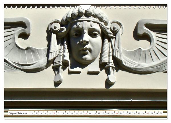 Produktbild: Jugendstil in Riga - Schmuckst&uuml;cke der lettischen Hauptstadt (Wandkalender 2026 DIN A4 quer), CALVENDO Monatskalender