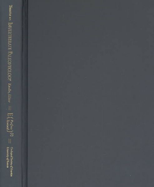Produktbild: Treatise on Invertebrate Paleontology