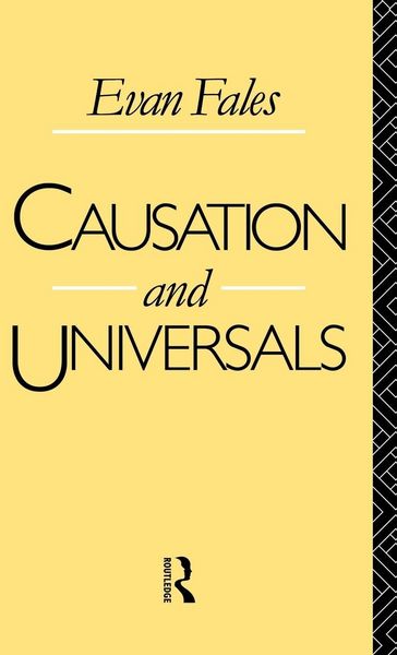 Produktbild: Causation and Universals