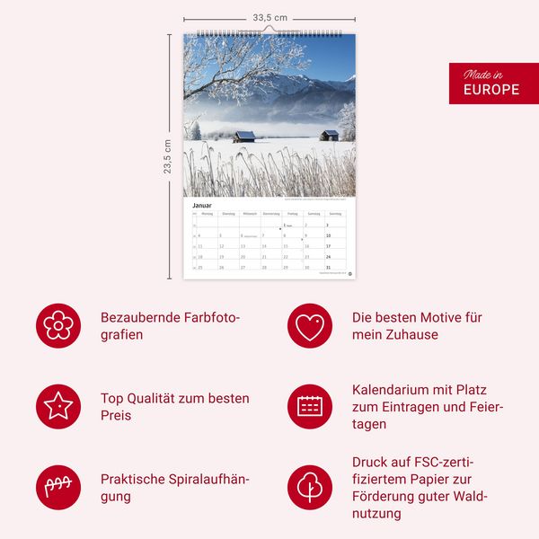 Produktbild: Deutschland Kalender 2027
