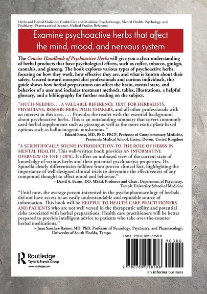 Produktbild: Concise Handbook of Psychoactive Herbs