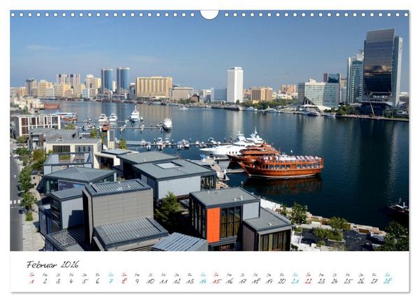 Produktbild: Dubai, die Stadt der Superlative. (Wandkalender 2026 DIN A3 quer), CALVENDO Monatskalender