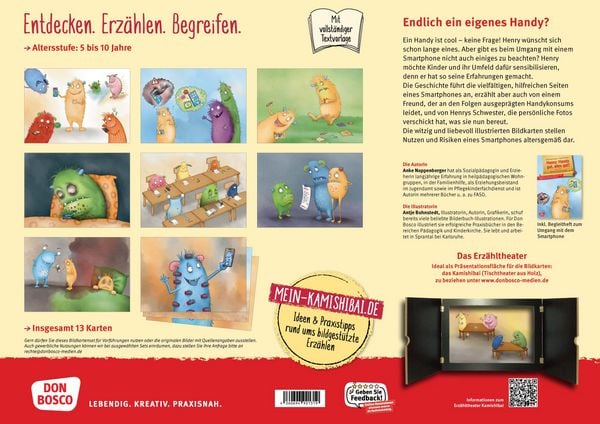 Produktbild: Henry: Handy gut, alles gut? Kamishibai Bildkartenset