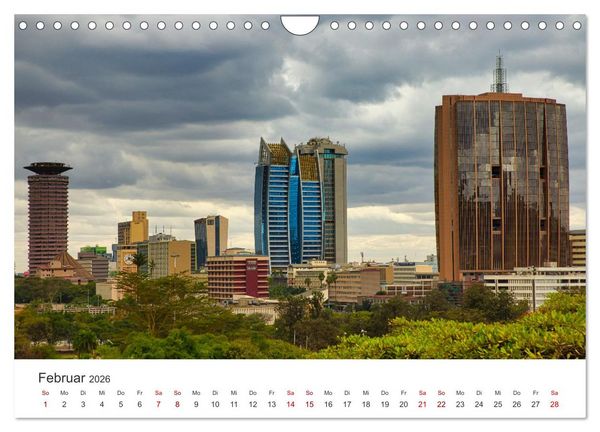 Produktbild: Kenia - Eine Entdeckungsreise durch das Land im Osten Afrikas (Wandkalender 2026 DIN A4 quer), CALVENDO Monatskalender