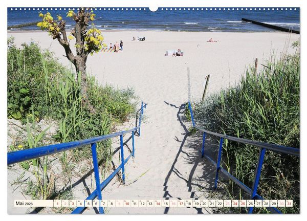 Produktbild: Die polnische Ostsee (Wandkalender 2026 DIN A2 quer), CALVENDO Monatskalender