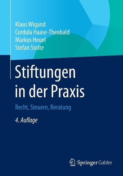 Produktbild: Stiftungen in der Praxis