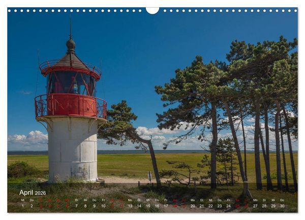 Produktbild: Insel Hiddensee - Wildromantisch unber&uuml;hrt (Wandkalender 2026 DIN A3 quer), CALVENDO Monatskalender
