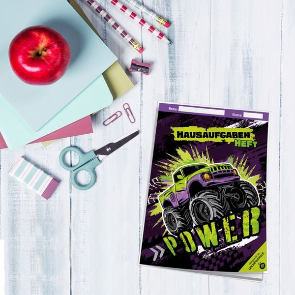 Produktbild: TR&Ouml;TSCH - Hausaufgabenheft Grundschule Power