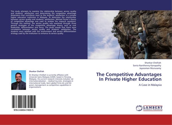Produktbild: The Competitive Advantages In Private Higher Education