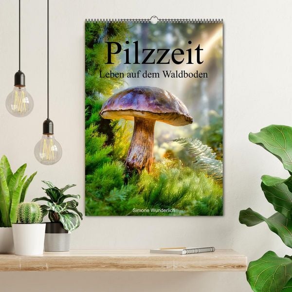 Produktbild: Pilzzeit - Leben auf dem Waldboden (Wandkalender 2027 DIN A2 hoch), CALVENDO Monatskalender