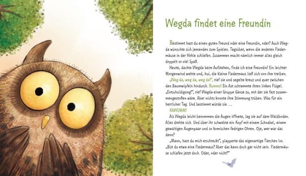 Produktbild: Die kleine Fledermaus Wegda: Die kleine Fledermaus Wegda