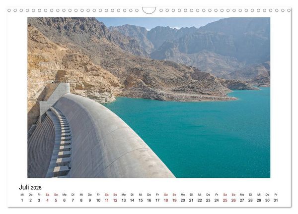 Produktbild: Sagenhafter Oman (Wandkalender 2026 DIN A3 quer), CALVENDO Monatskalender
