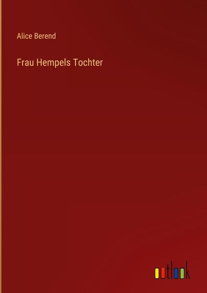 Produktbild: Frau Hempels Tochter