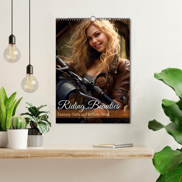 Produktbild: Riding Beauties (Wandkalender 2026 DIN A3 hoch), CALVENDO Monatskalender