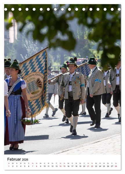 Produktbild: Bayerische Gebirgssch&uuml;tzen (Tischkalender 2026 DIN A5 hoch), CALVENDO Monatskalender
