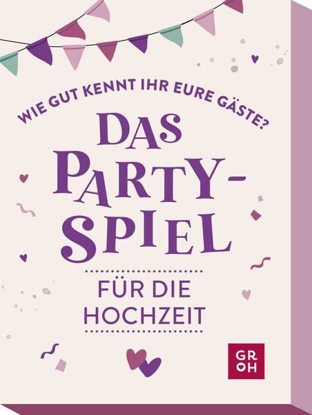 Wie gut kennt ihr eure Gäste? Das Partyspiel für die Hochzeit