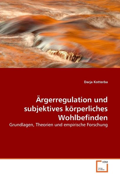 Produktbild: Kotterba, D: &Auml;rgerregulation und subjektives k&ouml;rperliches Wo