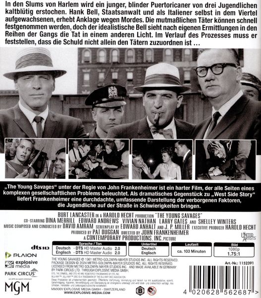 Produktbild: Die jungen Wilden (1961)