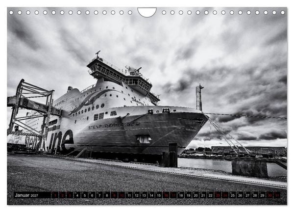 Produktbild: Ein Blick auf Kiel (Wandkalender 2027 DIN A4 quer), CALVENDO Monatskalender