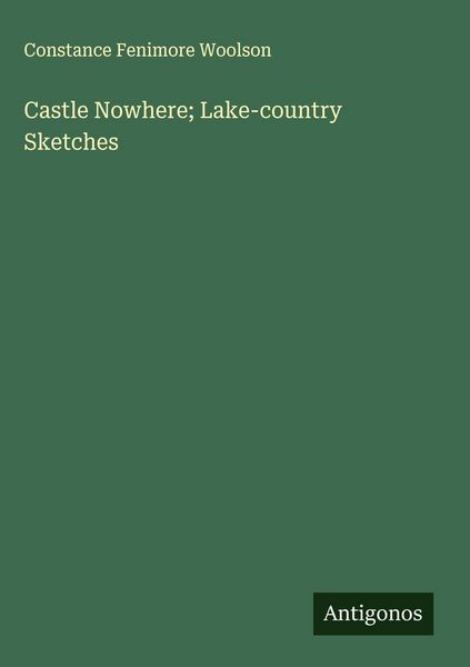Produktbild: Castle Nowhere; Lake-country Sketches