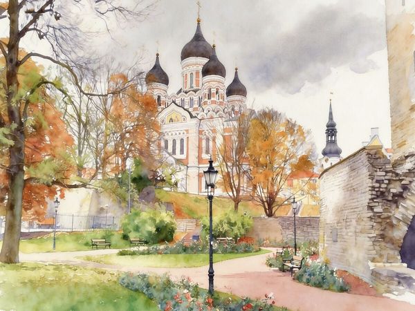 Produktbild: CALVENDO Puzzle Alexander-Newski Kathedrale | 1000 Teile Lege-Gr&ouml;&szlig;e 64x48cm Foto-Puzzle f&uuml;r gl&uuml;ckliche Stunden