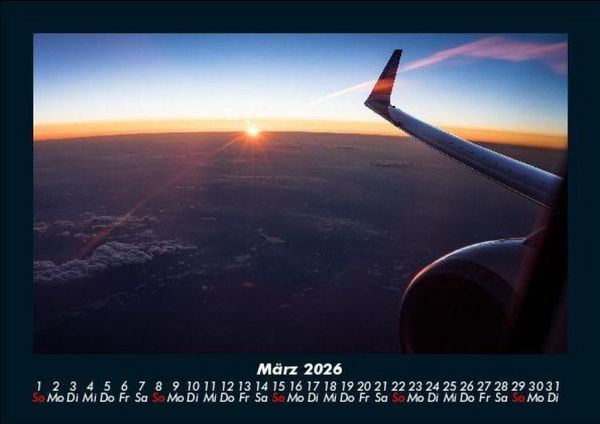 Produktbild: Flugzeuge 2026 Fotokalender DIN A5