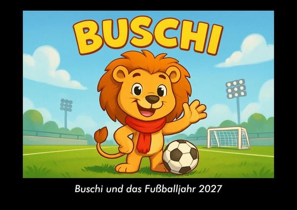 Produktbild: Buschi und das Fu&szlig;balljahr 2027 Fotokalender DIN A3