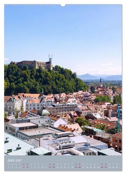 Produktbild: Zauberhaftes Slowenien. Seen, Berge und charmante Orte (hochwertiger Premium Wandkalender 2027 DIN A2 hoch), Kunstdruck in Hochglanz