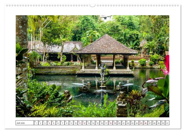Produktbild: Bali Insel der G&ouml;tter (hochwertiger Premium Wandkalender 2026 DIN A2 quer), Kunstdruck in Hochglanz