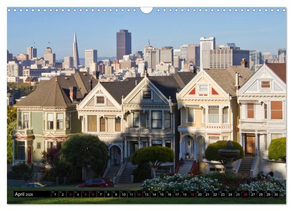 Produktbild: San Francisco - Traumstadt in Kalifornien (Wandkalender 2026 DIN A3 quer), CALVENDO Monatskalender