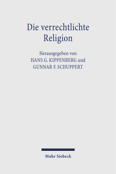 Produktbild: Die verrechtlichte Religion