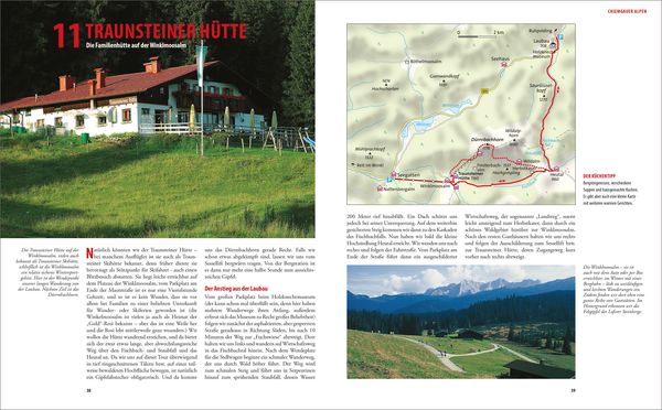 Produktbild: Die sch&ouml;nsten H&uuml;ttenwanderungen in den Bayerischen Alpen. 50 Touren f&uuml;r die ganze Familie.