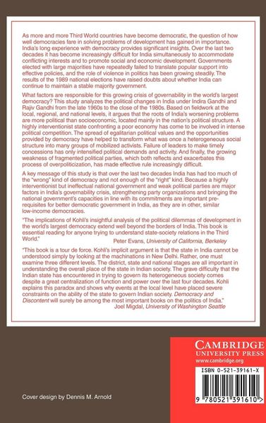 Produktbild: Democracy and Discontent