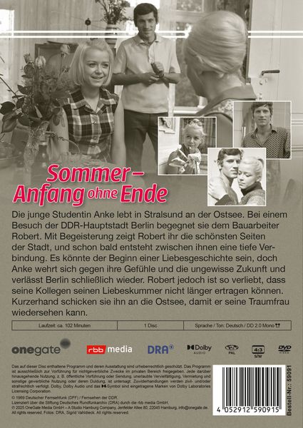 Produktbild: Sommer - Anfang ohne Ende (DDR-TV-Archiv)