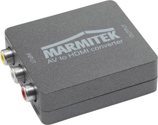 Marmitek AV Konverter [Composite Cinch, SCART - HDMI] 1080 x 720 Pixel Connect AH31