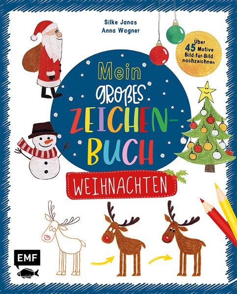 Produktbild: Mein großes Zeichenbuch – Weihnachten