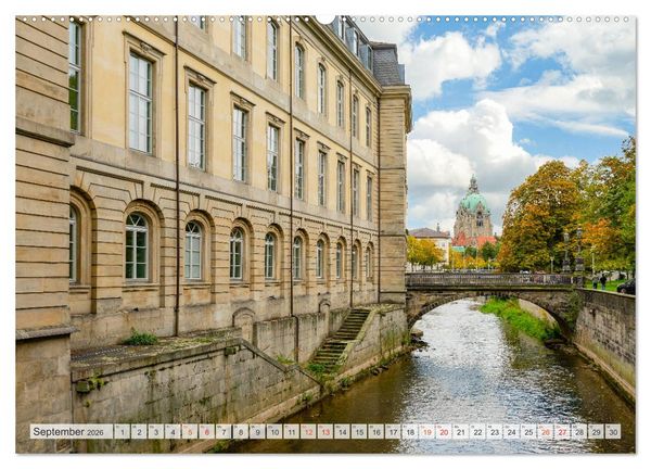 Produktbild: Hannover Stadtansichten (hochwertiger Premium Wandkalender 2026 DIN A2 quer), Kunstdruck in Hochglanz