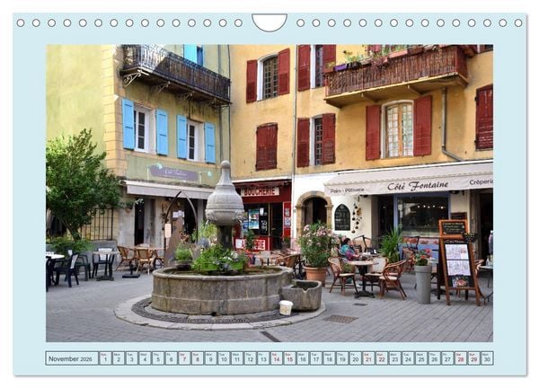 Produktbild: Fountains of Provence (Wall Calendar 2026 DIN A4 landscape), CALVENDO 12 Month Wall Calendar
