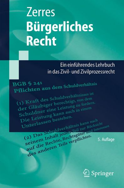 Produktbild: B&uuml;rgerliches Recht
