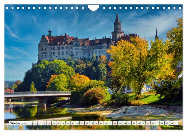 Produktbild: S&uuml;ddeutschland im Fokus (Wandkalender 2026 DIN A4 quer), CALVENDO Monatskalender