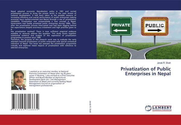 Produktbild: Privatization of Public Enterprises in Nepal