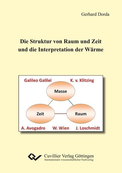 Produktbild: Die Struktur von Raum und Zeit, abgeleitet vom v. Klitzing&acute;s Quanten-Hall-Effekt, Galilei&acute;s Weg-Zeit-Gesetz der Bewegung, Wien&acute;schen Verschiebungsgese