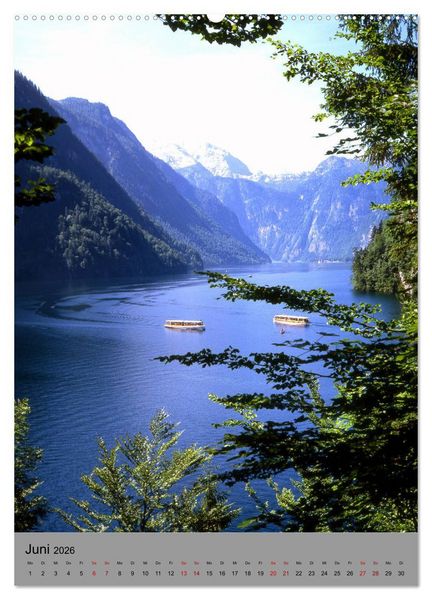 Produktbild: Wundersch&ouml;nes Berchtesgadener Land (hochwertiger Premium Wandkalender 2026 DIN A2 hoch), Kunstdruck in Hochglanz