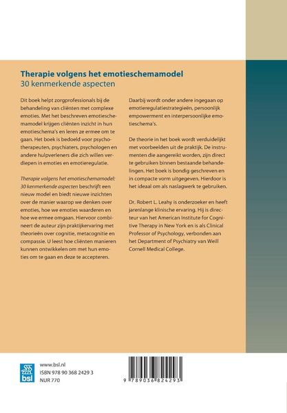 Produktbild: Therapie volgens het emotieschemamodel